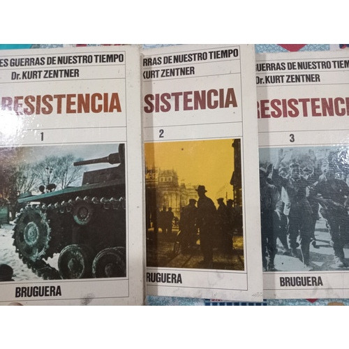 La Resistencia: Dr. Kurt Zentner, 3 Tomos (Usado)