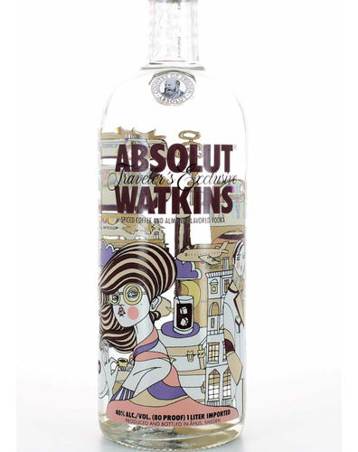 Vodka Absolut Edición Limitada Watkins Unica