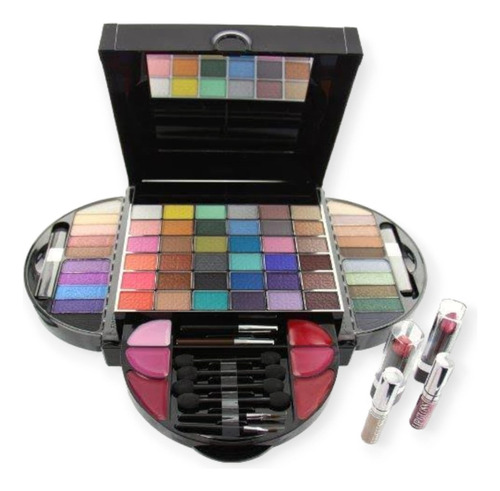 Set Kit Paleta Maquillaje Hipoalergénico Libre De Fragancia