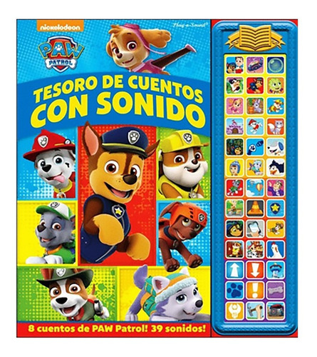 Paw Patrol Tesoro De Cuentos Con Sonidos