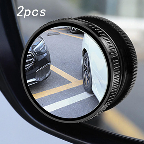 Espejo Para Coche, Espejo Retrovisor Adicional Con Negro