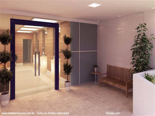 Imagem 3 de 6 de Apartamento Com 2 Dorms, Canto Do Forte, Praia Grande - R$ 566 Mil, Cod: 550 - Rno550