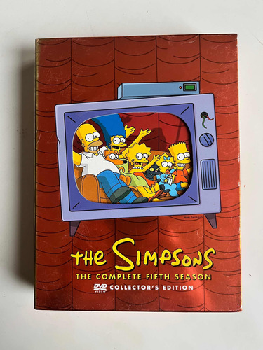 The Simpsons - Quinta Temporada - Dvd Usado