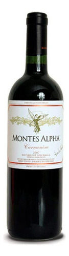 Vinho Chileno Tinto Carménère Montes Alpha 750ml