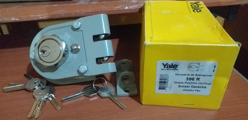 Cerradura Dientes Perro Yale Para Puerta/ Portón  Sin Uso