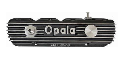 Tampa De Válvula Do Motor Opala 4cc Em Alumínio- Adap Brasil