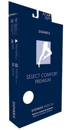 Medias De Compresion Sigvaris ® Panty S/ Punta 20-30 862pat