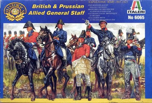 British And Prussian Allied General Staff -1/72 Italeri 6065