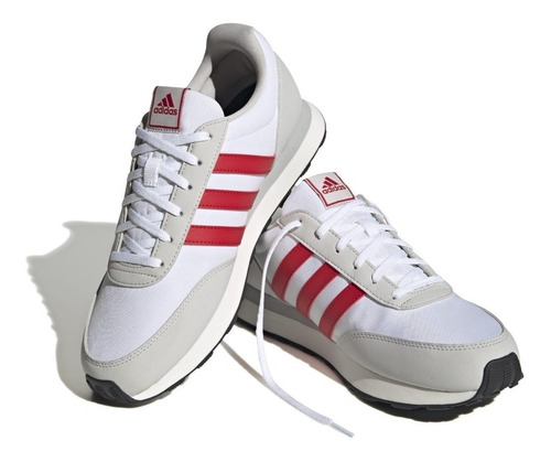 Imagen 4 de 8 de Zapatillas adidas Hombre Run 60s 3.0 Hp2260 Blanco
