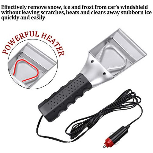 Raspador De Hielo Eléctrico Calefacción De 12v - Rasp...