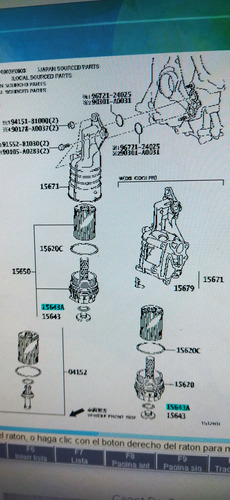 Orrin Tapa Filtro Aceite Toyota Tundra 3urfe 5.7 Original 