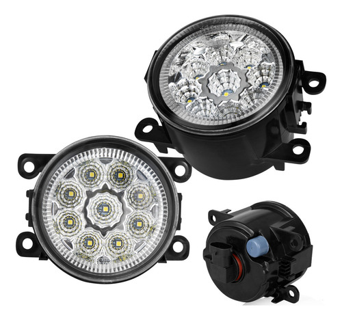 Cd 1 Par- Faros De Luz De Niebla Led De Parachoques