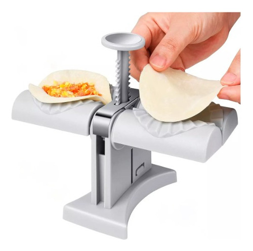 Maquina Molde Para Empanadas Dumplings Automática Doble