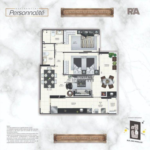 Imagem 29 de 30 de Apartamento De 2 Dormitórios, Sendo 1 Suíte, Na Aviação, Em Praia Grande - Ap2786