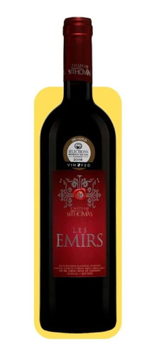 Vinho Tinto Château St. Thomas Les Emirs 2018 - Medalha Ouro