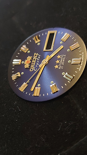 Caratula Dial Reloj Orient 46941/43 Nueva Reparar Relojero