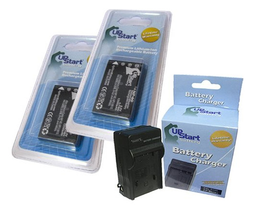 2 X Pack Kodak Easyshare Dx7440 Bateria + Cargador Repuesto