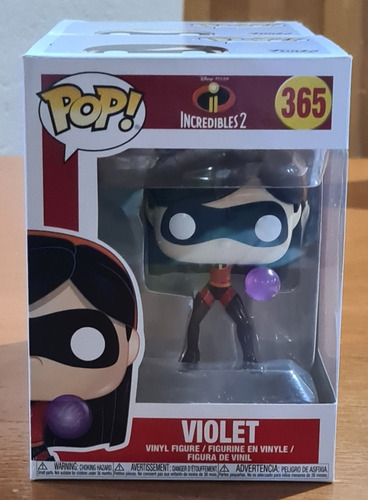Funko Pop The Incredibles 2 Violet 365.