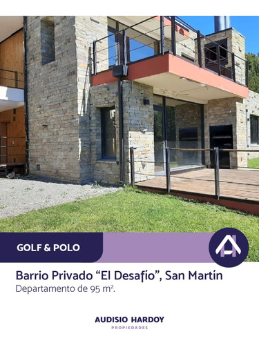 Magnífico Departamento Ubicado En El Barrio Privado «el Desafío».