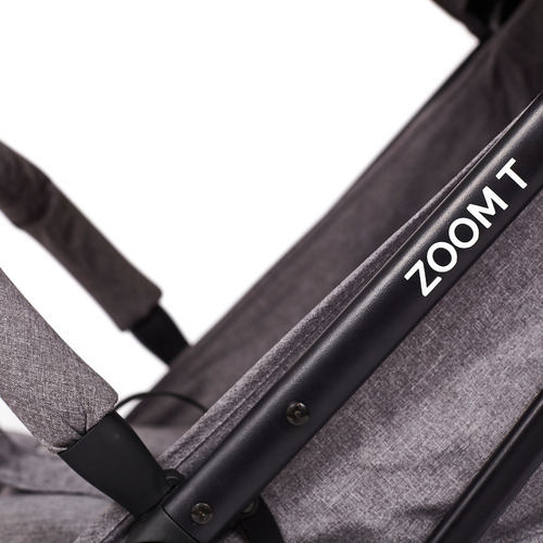 Cochecito Bebé Ultracompacto Plegado Automático Zoom Kiddy Color Gris