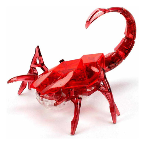 Brinquedo Escorpião Mecânico Vermelho Hexbots Scorpion-sunny