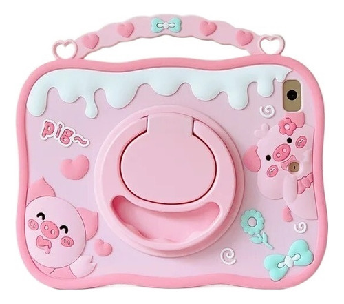 Funda De Silicona Con Soporte For Carcasa Protectora Con D