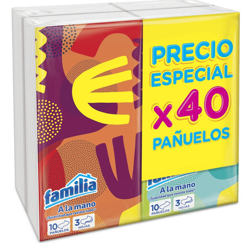 Oferta Pañuelos Familia Pague 3 Ll - Unidad a $4800