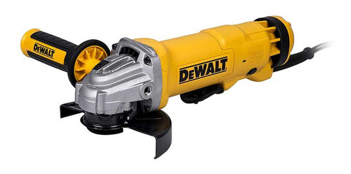 Esmeriladora Amoladora Angular 4½' Uso Rudo Dewalt Dwe4212b3 Color Amarillo