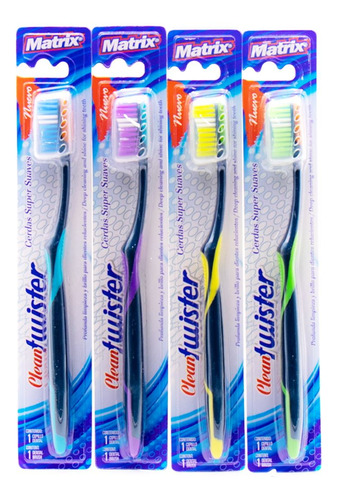 Cepillo De Dientes Matrix Clean Twister 1 Unidad