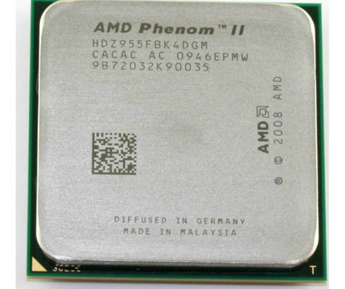 Cpu Amd Phenom Ii X4 955 125 W 3,2 Ghz L3 = 6m Am3