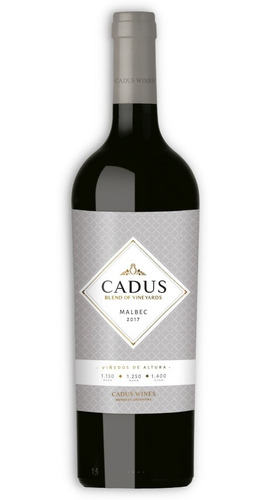 Vino Cadus Blend Of Vineyards Malbec 750ml Agrelo Mendoza