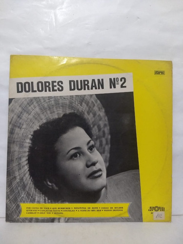 Dolores Duran  Dolores Duran Nº 2 - Vinilo - Industria Bra