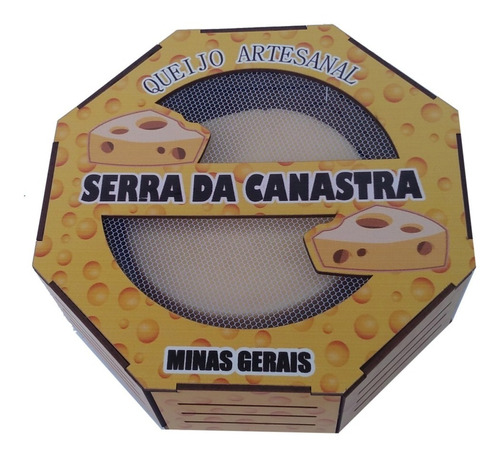 Maturador Em Madeira Para Queijo Queijeira Canastra Com Tela