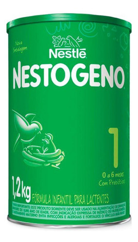 Fórmula Infantil Sem Glúten Nestlé Nestogeno 1 Lata 1.2kg