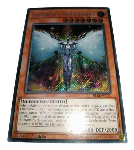 Yu-gi-oh! Neos Honesto , O Heroi Do Elemento Blrr-pt079