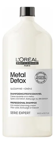 comprar Shampoo L'oréal Professionnel serie expert metal detox en botella de 1500mL 1 unidad