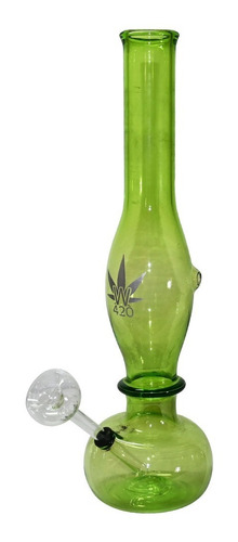 Bong Pyrex W420 Green 17 + Repuesto