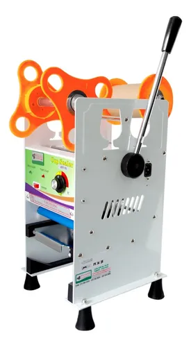 Selladora Vasos Manual Sencilla Para Negocio + Rollo Frutas