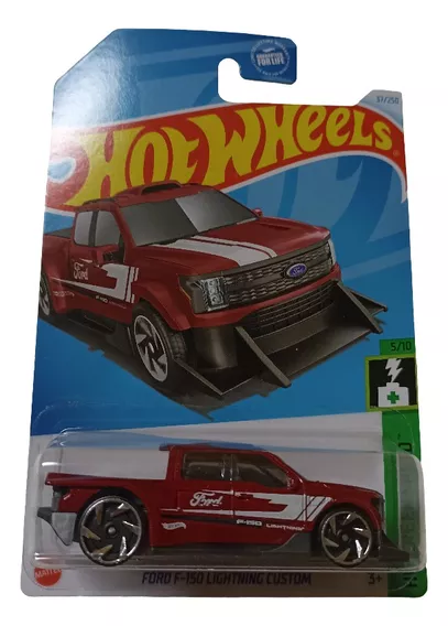 Hot Wheels Ford F-150 Lightning Custom Green Speed 2024