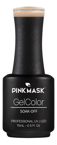 Esmalte de uñas semipermanente Pink Mask Semipermanente de 15mL de 1 unidades