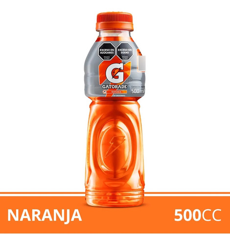 Pack X 4 Gatorade Naranja 500 Ml