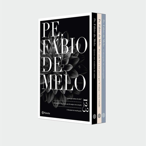 Box Padre Fabio De Melo - 3 Volumes - Quem Me Roubou De Mim + Por Onde For O Teu Passo, Que Lá Esteja O Teu Coração + O Discípulo Da Madrugada