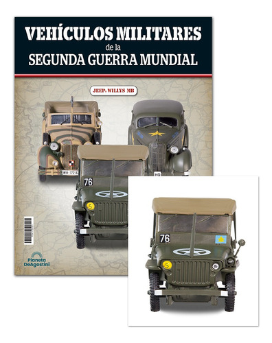 Fascículo Jeep Willys Mb Vehiculo Militar Planeta Deagostini