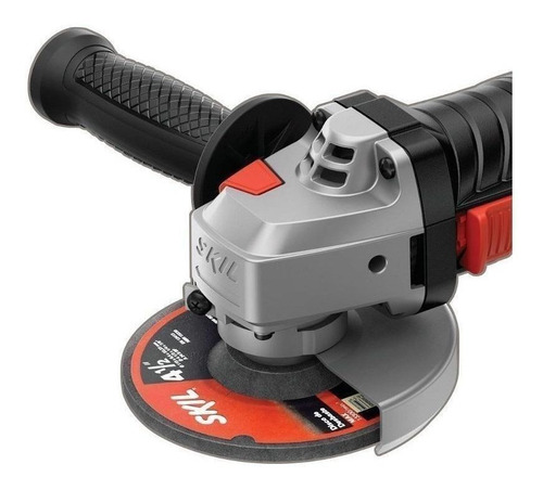 Imagen 2 de 2 de Amoladora angular Skil 9004 de 50 Hz/60 Hz color negro 830W 220V
