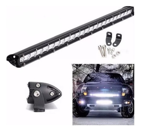  Barra Led 72w Neblinero Auto 4x4 De 65cm