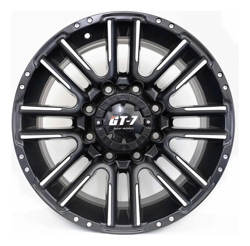 Jogo De Rodas Hilux Aro 17 Offroad Raptor 17x9 6x139 Cor Preto