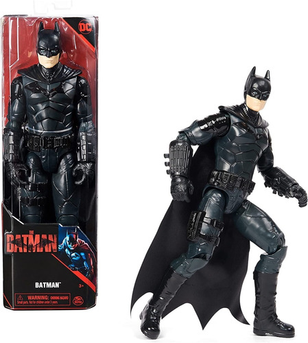 Figura Batman Dc The Batman Armadura Articulado Spin Master