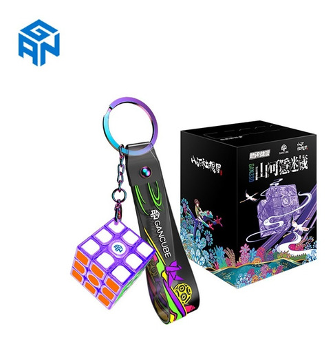 Cubo Rubik Gan330 X 3x3 Mini Llavero Blind Box De Colección