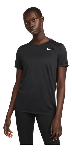 Polera Nike Drifit Mujer Negro