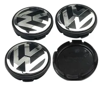 Comprar Tapas Centrales Emblema De Aro Para Volkswagen 7.6 Cm X 4 U.